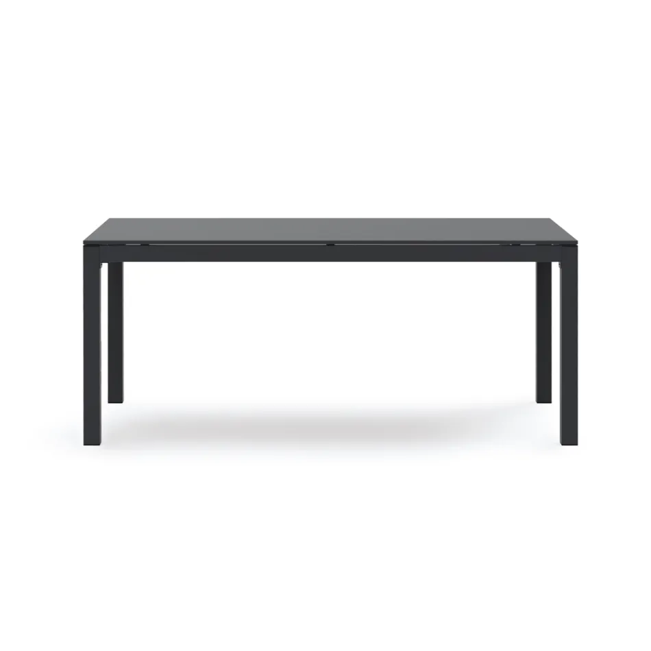 Mesa Exterior Extensible a 250 cm en Metal Made in Italy - Beverly Viadurini
