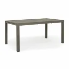 Mesa de exterior extensible hasta 240 cm en aluminio, Homemotion - Arold Viadurini