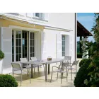 Mesa extensible para exteriores de hasta 280 cm en metal Made in Italy - Dego Viadurini