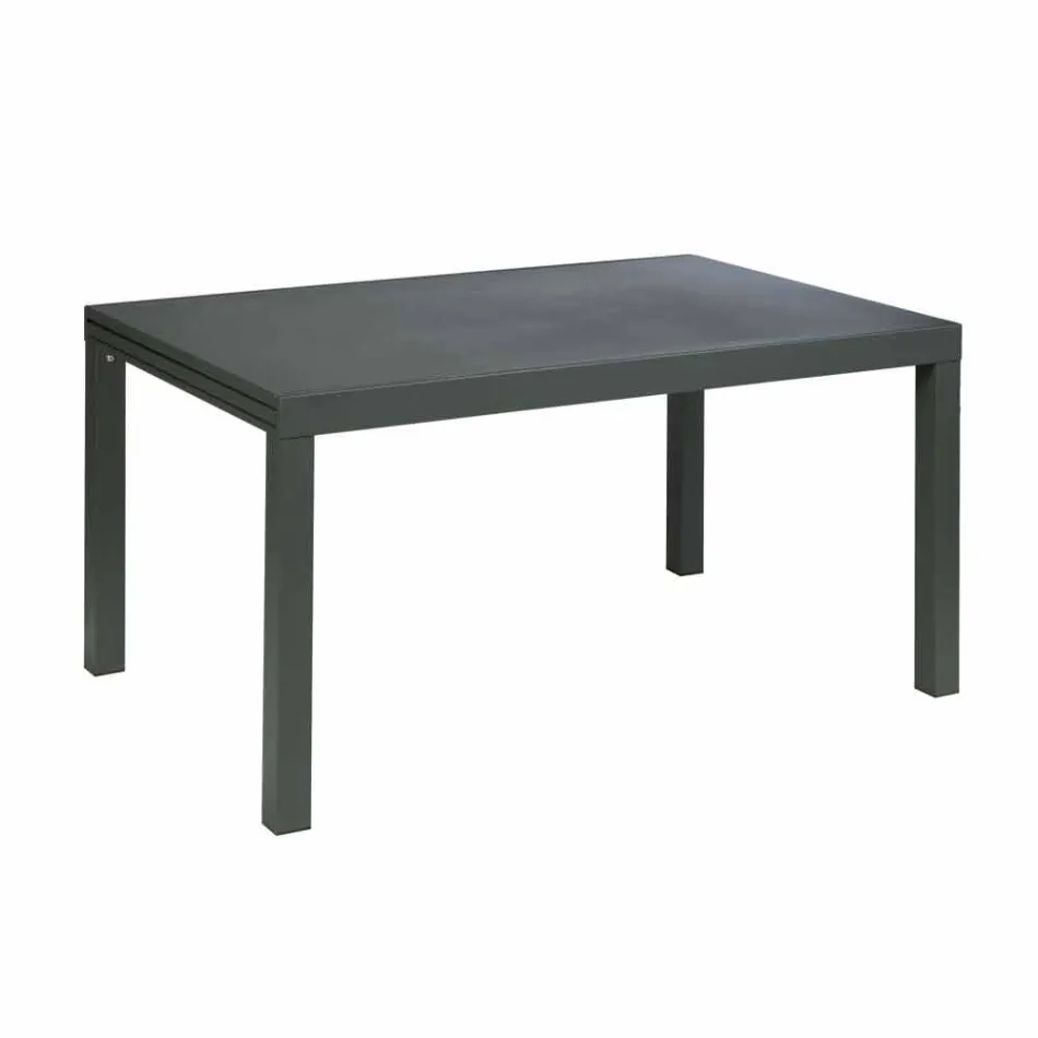 Mesa extensible para exteriores de hasta 280 cm en metal Made in Italy - Dego Viadurini
