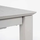 Mesa extensible para exteriores en aluminio Diseño moderno Homemotion - Casper Viadurini