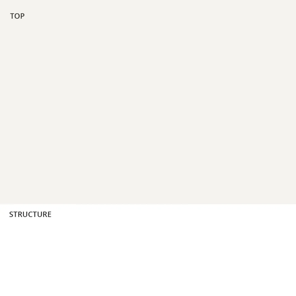 Mesa de exterior moderna en Hpl y polietileno mate Made in Italy - Forlina Viadurini