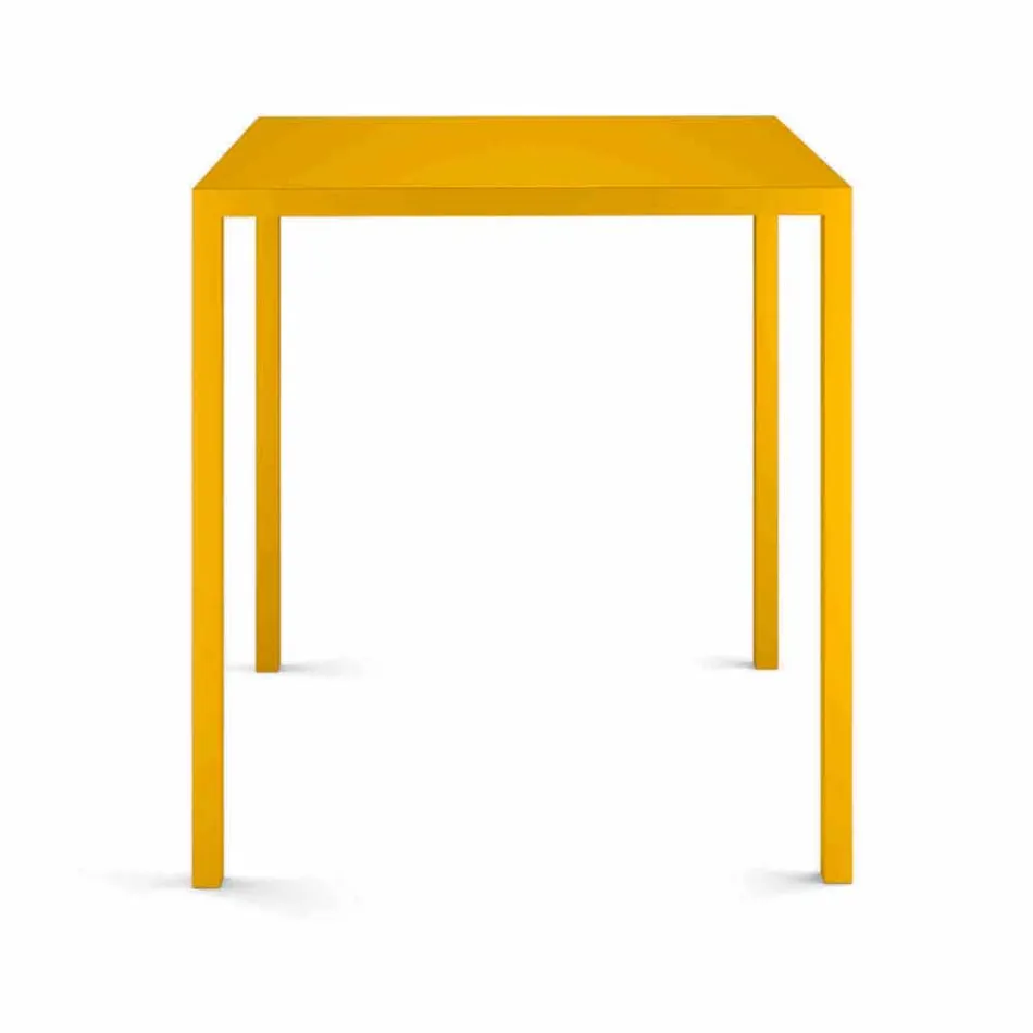 Mesa cuadrada para exterior Made in Italy - Benedict Viadurini