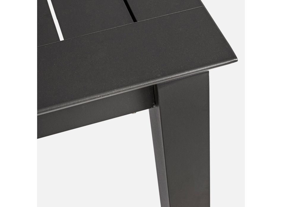 Mesa de Jardín Extensible hasta 240 cm en Aluminio, Homemotion - Pemberton Viadurini