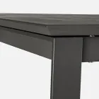 Mesa de Jardín Extensible hasta 240 cm en Aluminio, Homemotion - Pemberton Viadurini