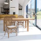 Homemotion - Mesa de jardín extensible de madera de teca Hunter de hasta 250 cm Viadurini