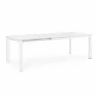 Mesa de jardín extensible hasta 240 cm en aluminio Homemotion - Pemberton Viadurini