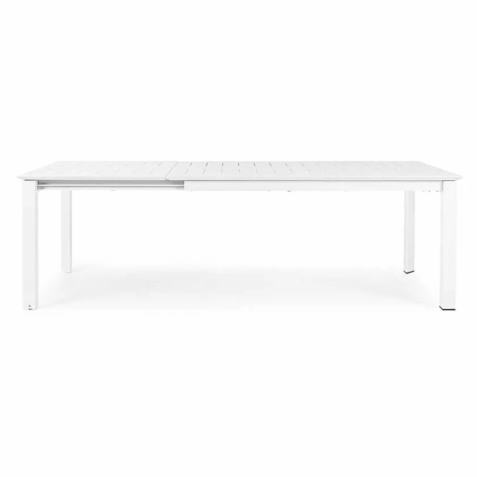 Mesa de jardín extensible hasta 240 cm en aluminio Homemotion - Pemberton Viadurini