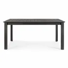 Mesa de jardín extensible hasta 240 cm en aluminio Homemotion - Pemberton Viadurini