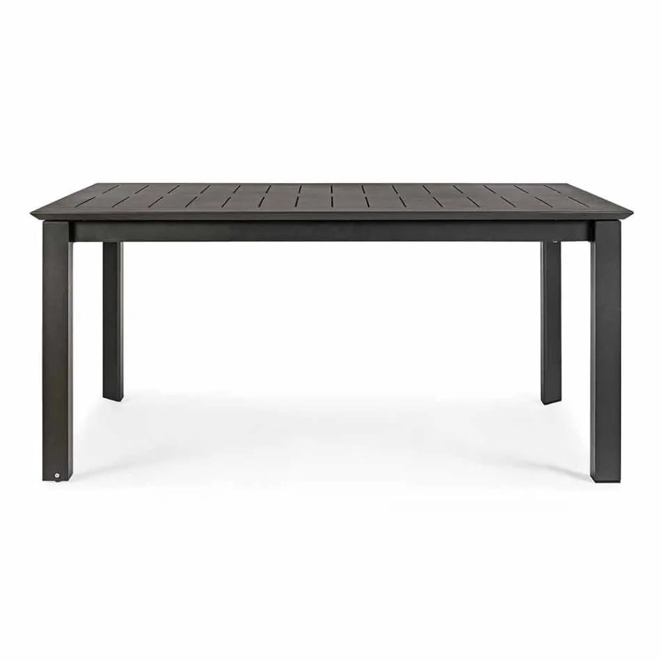 Mesa de jardín extensible hasta 240 cm en aluminio Homemotion - Pemberton Viadurini