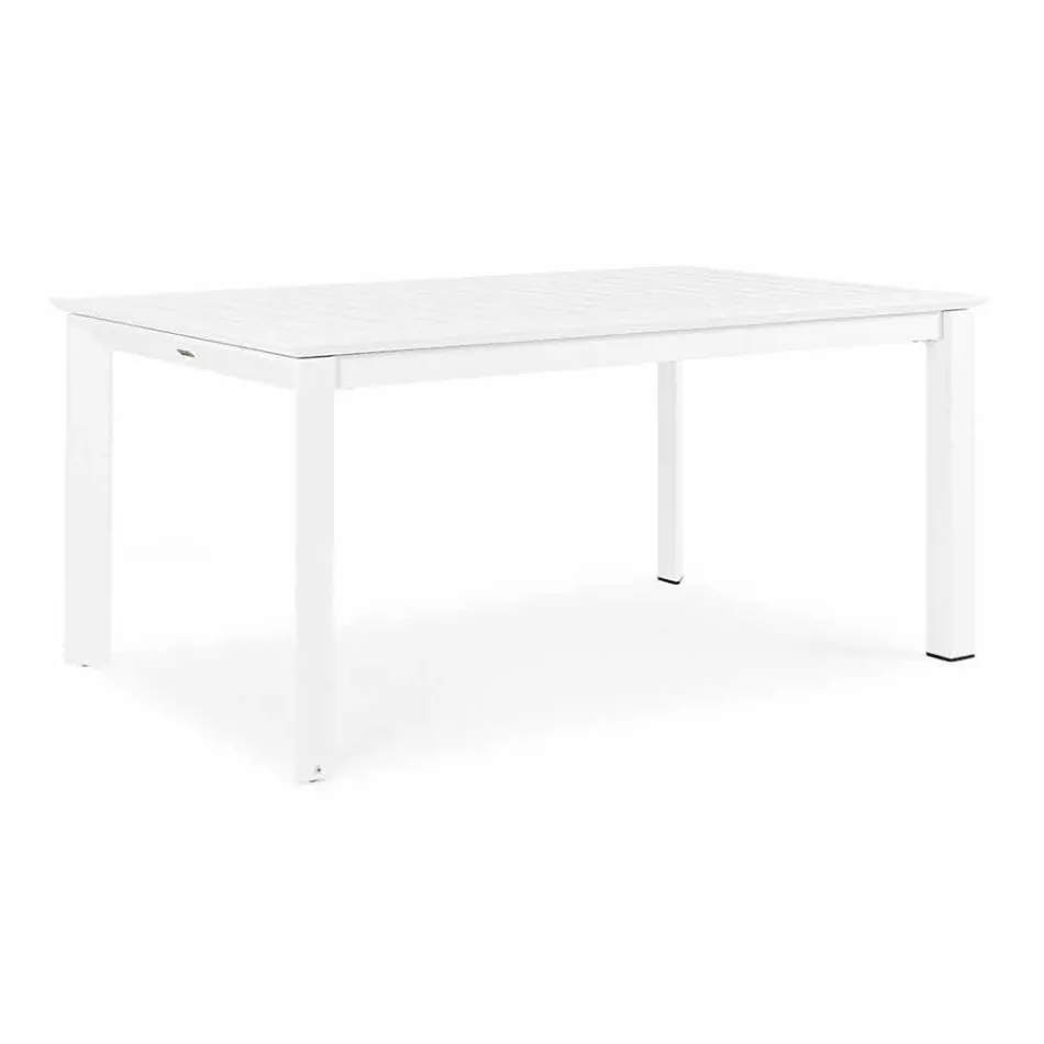 Mesa de jardín extensible hasta 240 cm en aluminio Homemotion - Pemberton Viadurini