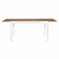 Mesa de jardín extensible hasta 200 cm en aluminio Homemotion - Sciullo