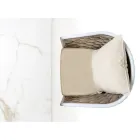 Mesa de Jardín con 4 Sillas en Aluminio y Tejido - Artes Viadurini