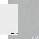 Mesa de jardín de aluminio blanco y diseño moderno laminado - Oceania2 Viadurini