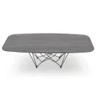 Mesa de comedor en forma de barril en hipermármol Made in Italy - Ezzellino Viadurini