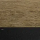 Mesa de comedor en forma de barril en laminado efecto madera Made in Italy - Cave Viadurini