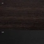 Mesa de comedor en forma de barril en laminado efecto madera Made in Italy - Cave Viadurini