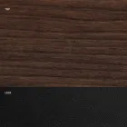 Mesa de comedor en forma de barril en laminado efecto madera Made in Italy - Cave Viadurini