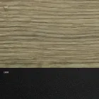 Mesa de comedor en forma de barril en laminado efecto madera Made in Italy - Cave Viadurini