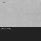 Mesa de Comedor de Exterior Extensible 318 cm en Aluminio y Gres - Filomena Viadurini