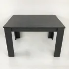 Mesa de Comedor Extensible a 170 cm Diseño en Madera Sostenible - Perro Viadurini