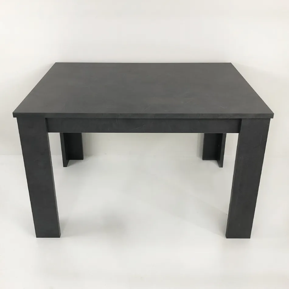 Mesa de Comedor Extensible a 170 cm Diseño en Madera Sostenible - Perro Viadurini