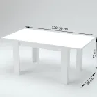 Mesa de Comedor Extensible a 170 cm Diseño en Madera Sostenible - Perro Viadurini