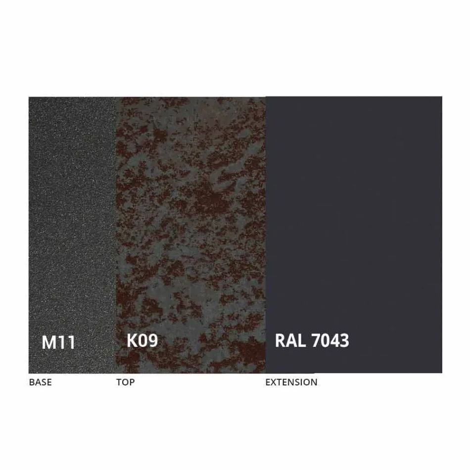 Mesa de comedor extensible a 180 cm en cerámica Made in Italy - Pitagora Viadurini