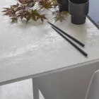 Mesa de comedor extensible a 180 cm en cerámica Made in Italy - Pitagora Viadurini