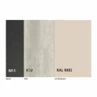 Mesa de comedor extensible a 180 cm en cerámica Made in Italy - Pitagora Viadurini