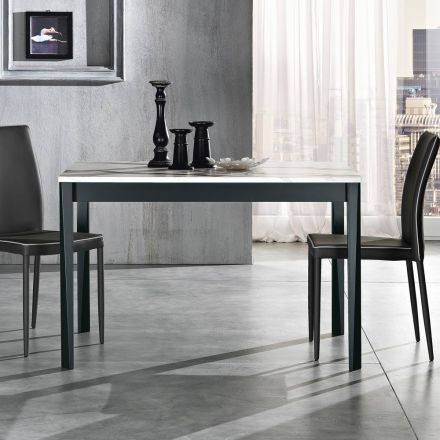 Mesa de Comedor Extensible a 180 cm en Haya Made in Italy - Otiello Viadurini
