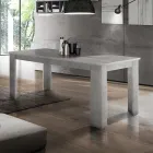 Mesa de Comedor Extensible a 210 cm Diseño en Madera Sostenible - Perro Viadurini