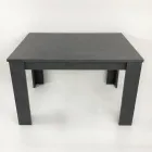 Mesa de Comedor Extensible a 210 cm Diseño en Madera Sostenible - Perro Viadurini