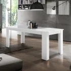Mesa de Comedor Extensible a 210 cm Diseño en Madera Sostenible - Perro Viadurini