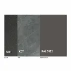 Mesa de comedor extensible a 298 cm en metal y tapa de cerámica - Anaconda Viadurini