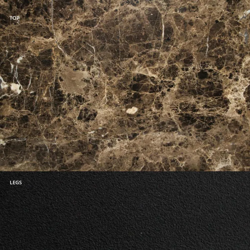 Mesa de comedor extensible hasta 300 cm en Hypermármol Made in Italy - Grotta Viadurini