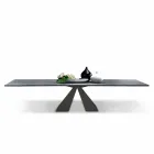 Mesa de Comedor Extensible hasta 300 cm en Laminado HPL Made in Italy - Dálmata Viadurini