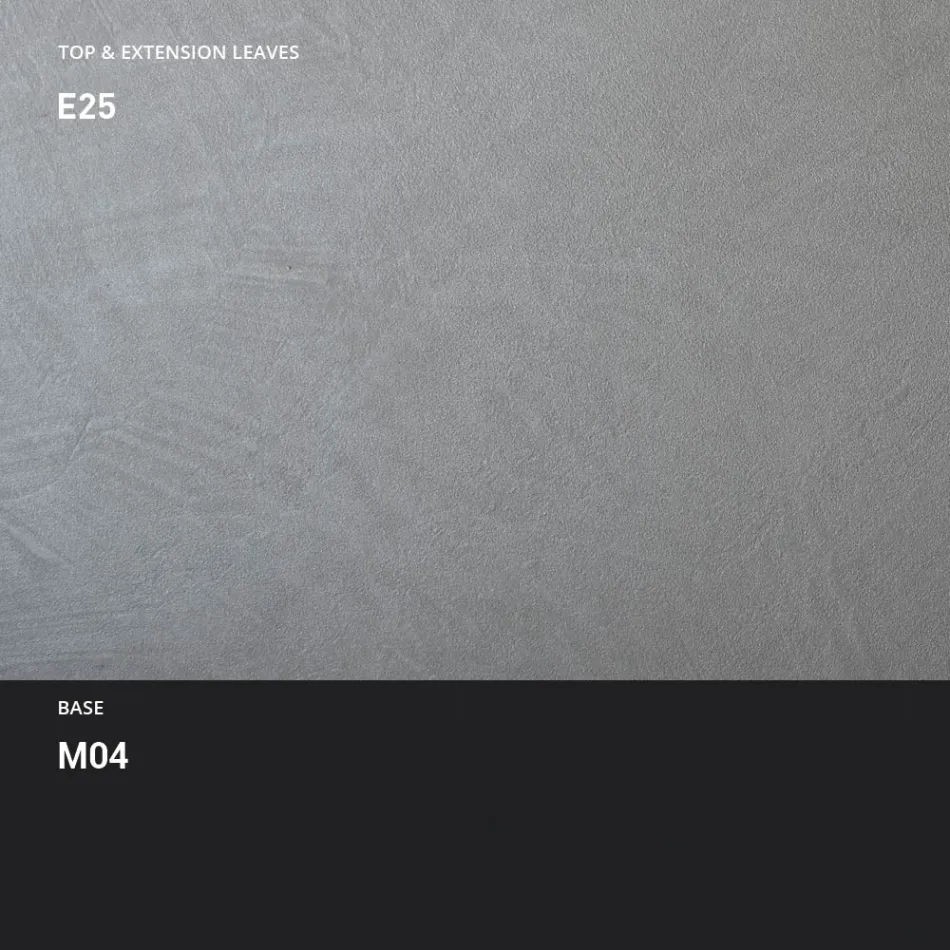 Mesa de Comedor de Metal Extensible a 310 cm Made in Italy - Euclide Viadurini