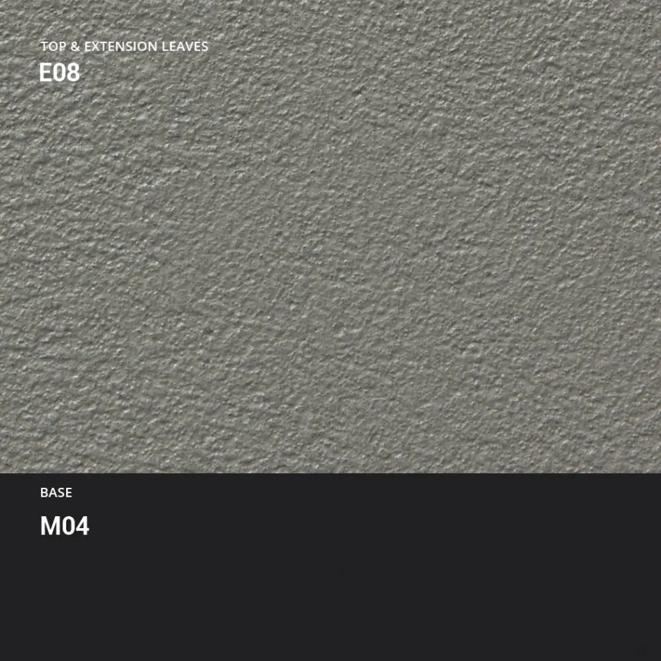 Mesa de Comedor de Metal Extensible a 310 cm Made in Italy - Euclide Viadurini