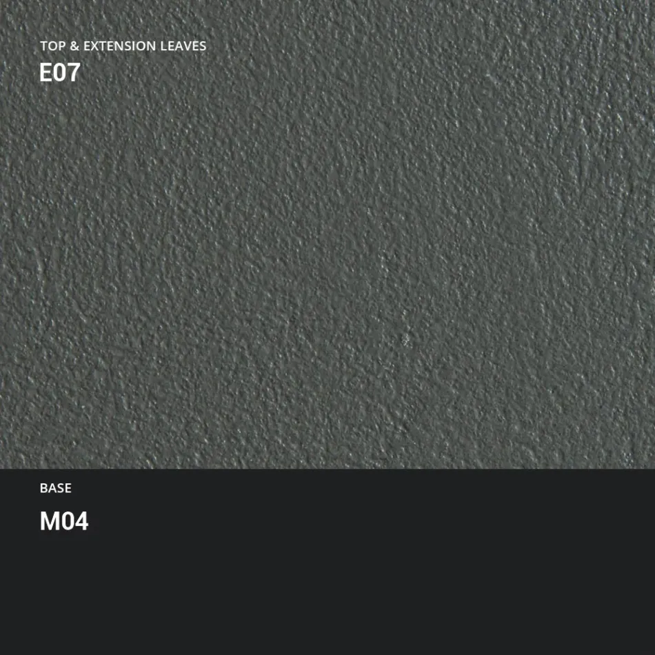 Mesa de Comedor de Metal Extensible a 310 cm Made in Italy - Euclide Viadurini