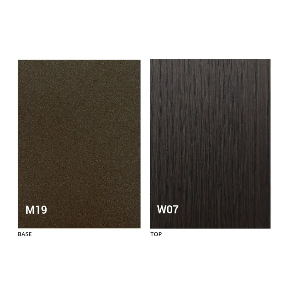 Mesa de comedor extensible hasta 160 cm en madera Made in Italy - Eugenia Viadurini