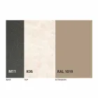 Mesa de comedor extensible hasta 170 cm en cerámica Made in Italy - Tremiti Viadurini