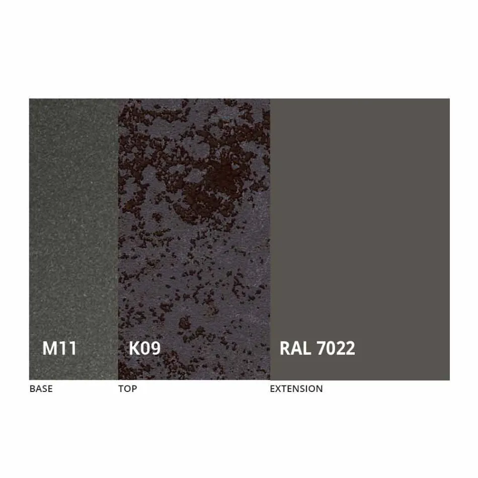 Mesa de comedor extensible hasta 170 cm en cerámica Made in Italy - Tremiti Viadurini