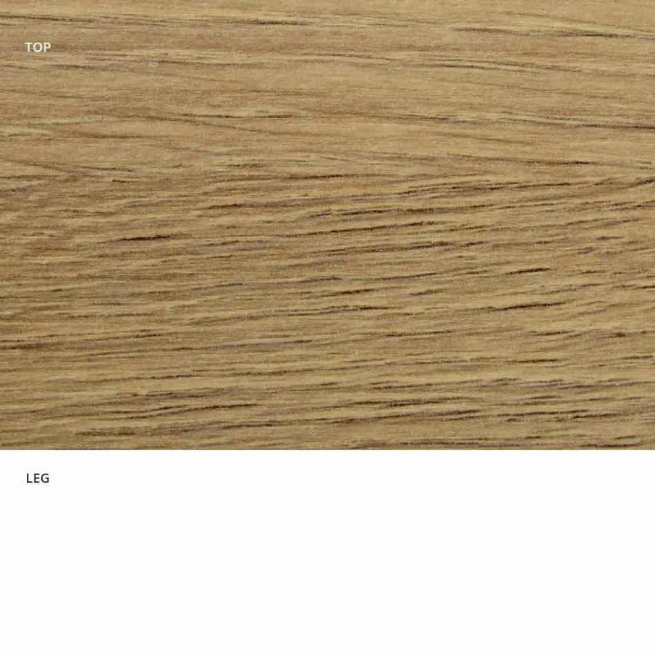 Mesa de Comedor Extensible hasta 170 cm en Laminado Made in Italy - Dollars Viadurini