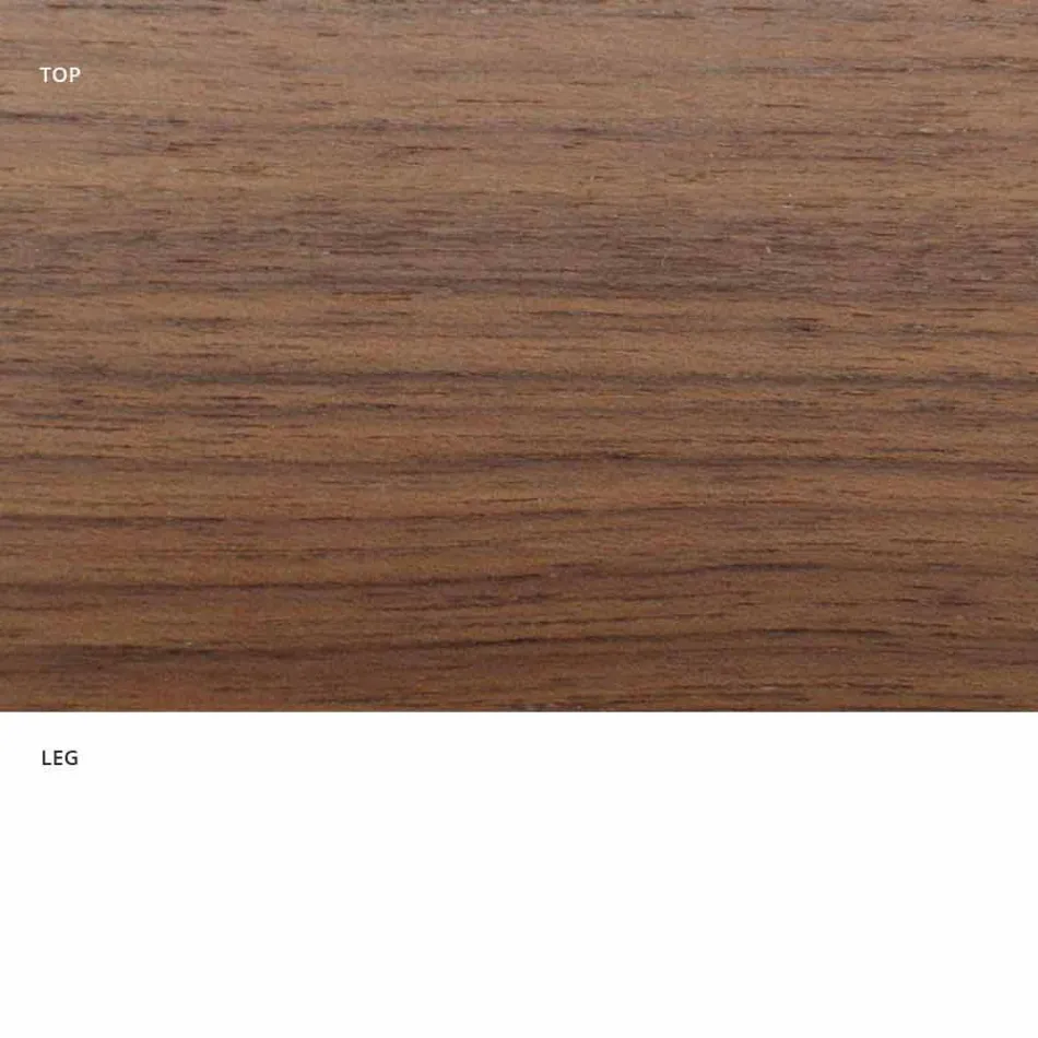 Mesa de Comedor Extensible hasta 170 cm en Madera Made in Italy - Dollars Viadurini