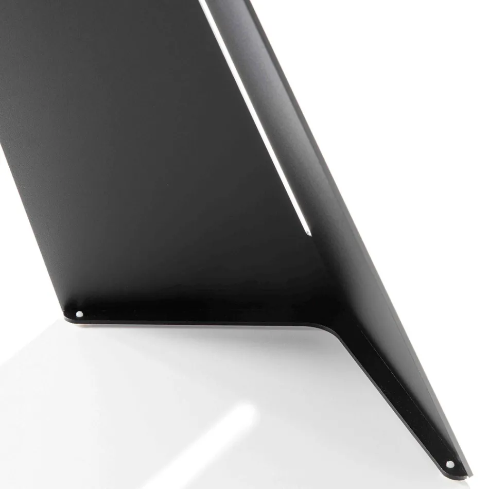 Mesa de comedor extensible hasta 220 cm con tapa de melamina - Amiro Viadurini