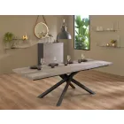 Mesa de comedor extensible hasta 240 cm en madera Made in Italy - Xino Viadurini