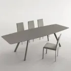 Mesa de Comedor Extensible hasta 280 cm en Fenix Made in Italy - Lingotto Viadurini