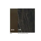 Mesa de comedor extensible hasta 280 o 298 cm con tablero de cerámica - Nomia Viadurini