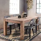 Homemotion Wood - Mesa de comedor extensible Bruce hasta 295 cm Viadurini